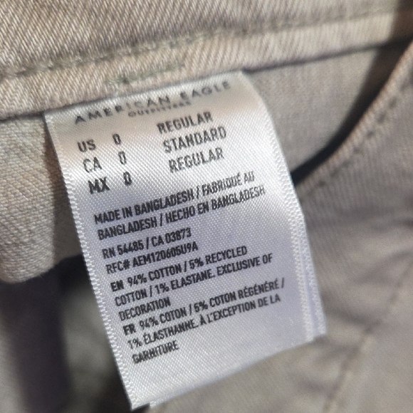 American Eagle Outfitters Gray Wide Leg Pants - Picture 3 of 8